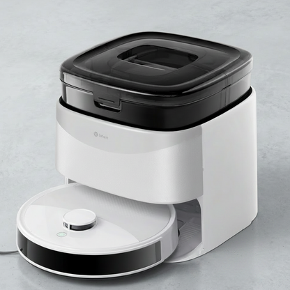 Lefant M3L Robot Aspirateur Laveur Intelligent avec Station Automatique | 12 000 Pa, LiDAR dTOF, Auto-Vidange, Lavage & Séchage Automatique